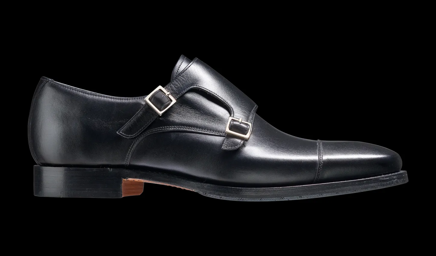 Online Edison - Mens Monk Straps