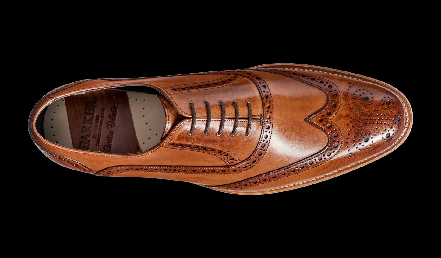valiant__brown_hand_painted_2.webp New Valiant - Brown Hand Painted Mens Brogues | Mens Oxfords