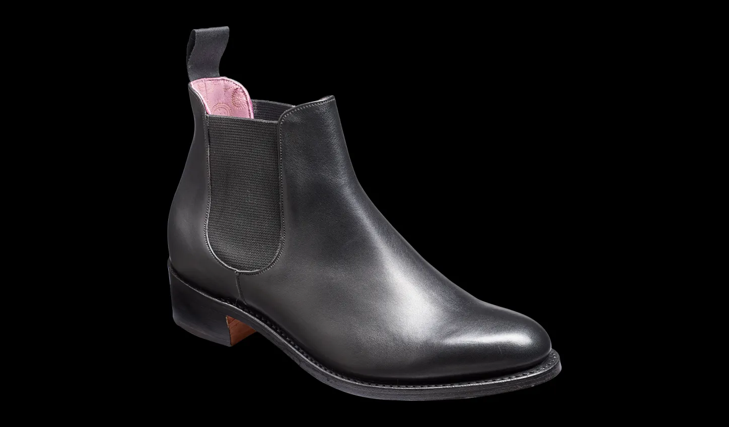 Sale Violet - Black Calf / Elastic Women Womens Boots