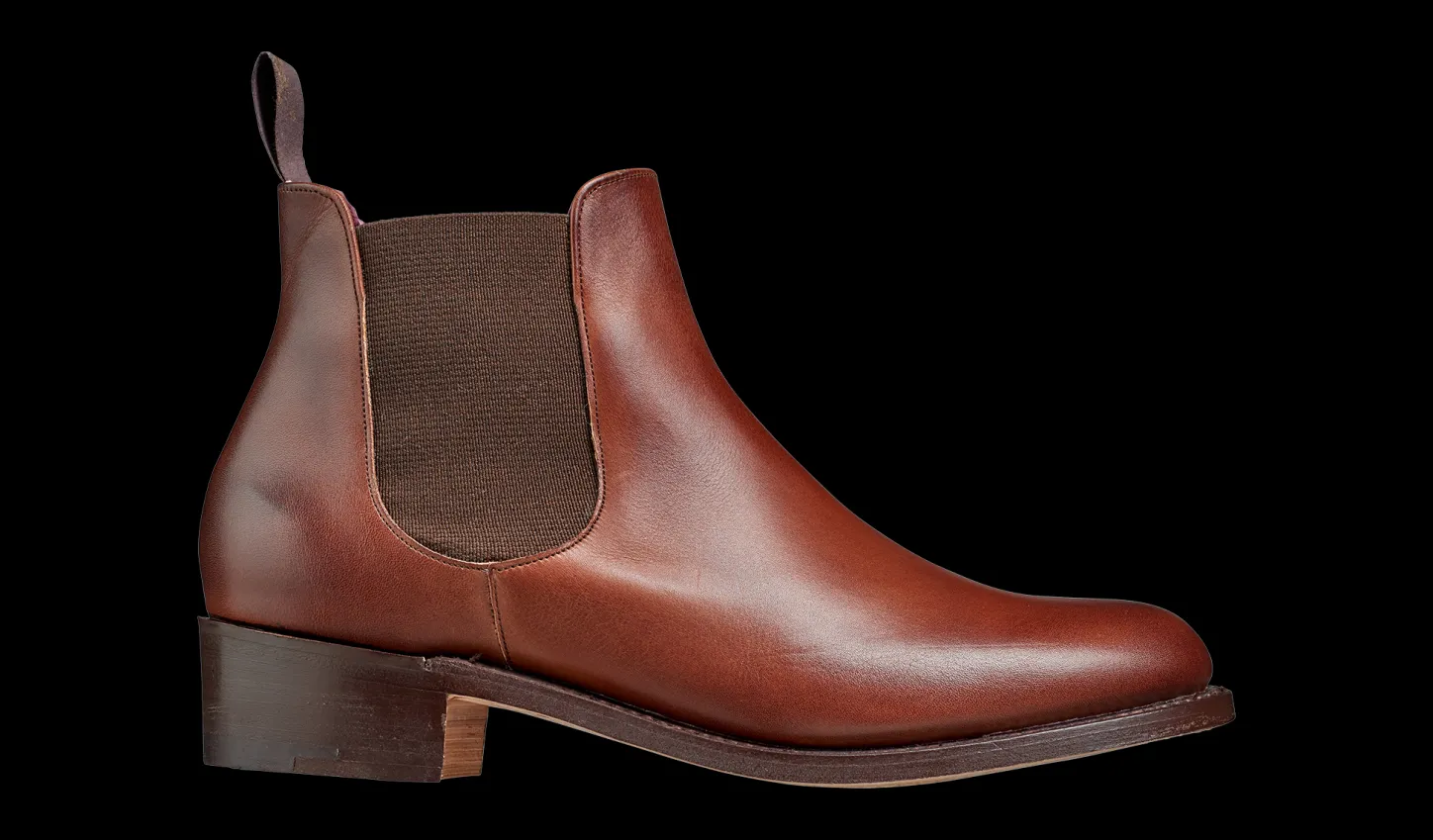 Store Violet - Walnut Calf / Brown Elastic Women Womens Boots