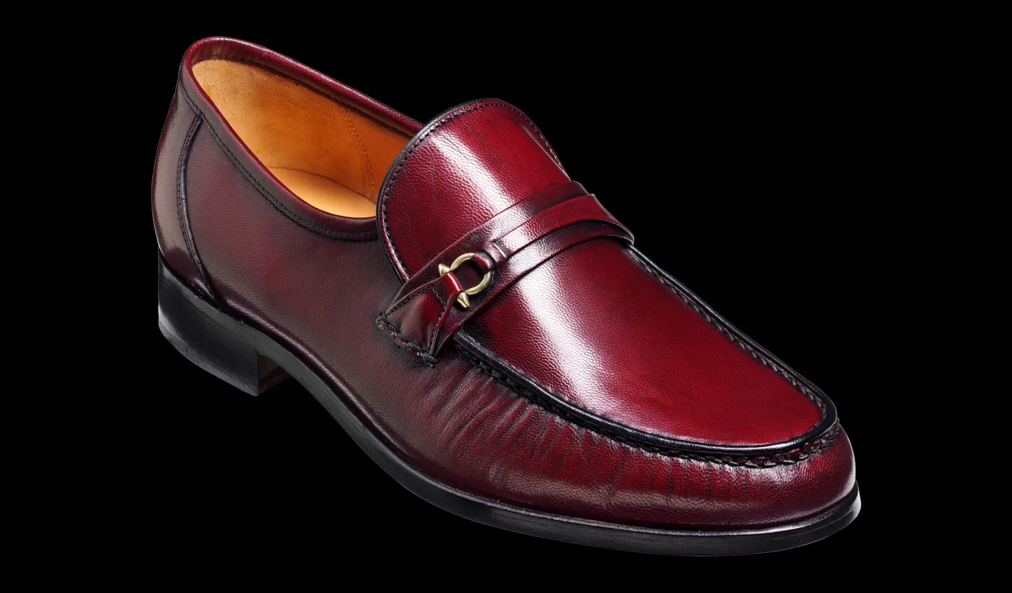 Flash Sale Wade - Burgundy Kid Mens Loafers
