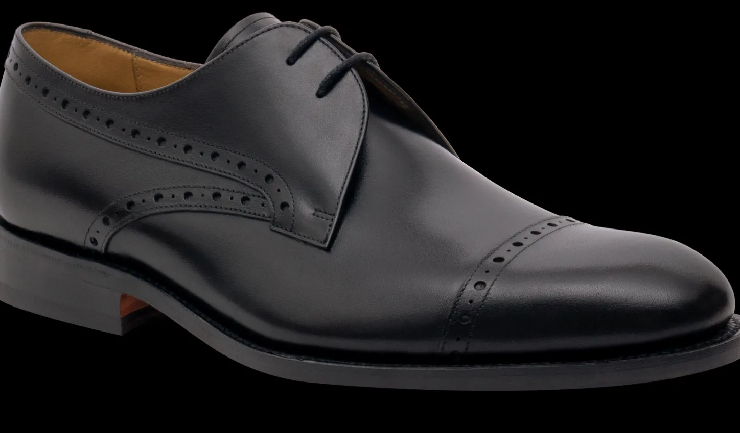 Online Wye - Black Calf Mens Brogues | Mens Derbys